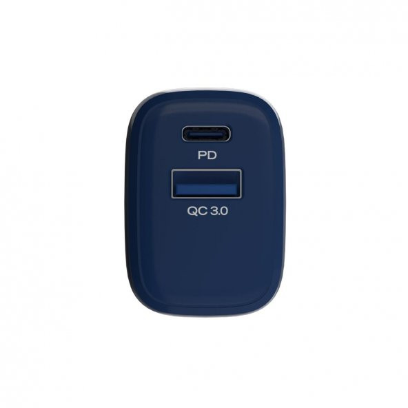 Nautica CH80 20W PD 18W QC Duvar Şarjı Navy ürün görseli 1