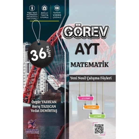 Armada Yayınları Görev AYT Matematik Yeni Nesil Çalışma Föyleri ürün görseli 1
