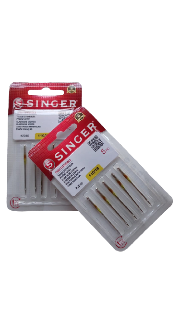 Singer 2 Paket 18 Numara Dikiş Makinesi İğnesi (Kot) ürün görseli 1