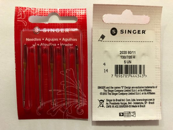 Singer 11 Numara Dikiş Makinesi İğnesi (Nakış) ürün görseli 1