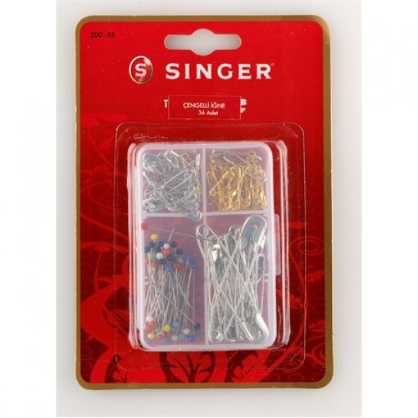 Singer Toplu İğne Seti (Çengelli İğne) ürün görseli 1