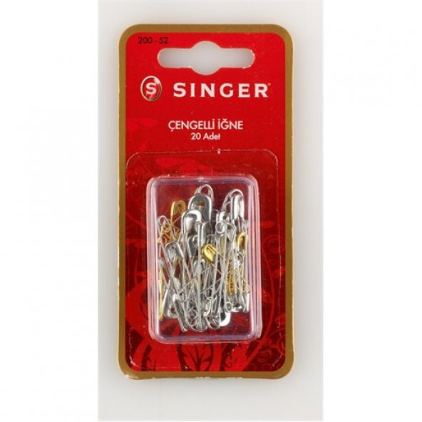 Singer Çengelli İğne 20 Adet ürün görseli 1