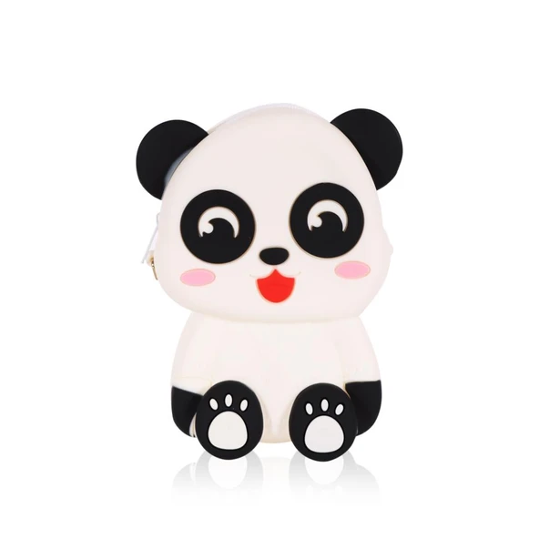Ogi Mogi Toys Silikon Beyaz Panda Omuz Çantası ürün görseli 1