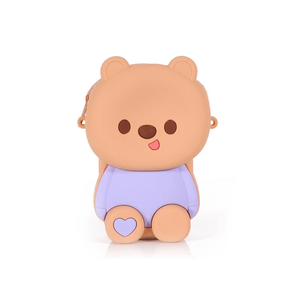 Ogi Mogi Toys Silikon Minik Ayı Omuz Çantası ürün görseli 1