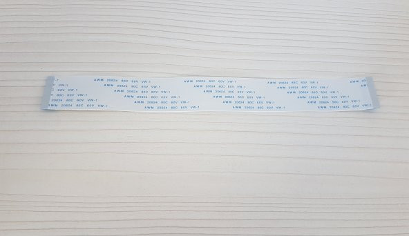 45 Pin 20cm Düz 0.5mm Adımlı Esnek Flex Kablo Awm 20624 80c 60v Şerit Fleks Film ürün görseli 1