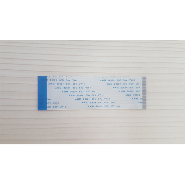 60 Pin 10cm Ters 0.5mm Adımlı Esnek Flex Kablo Awm 20624 80c 60v Şerit Fleks Film ürün görseli 1