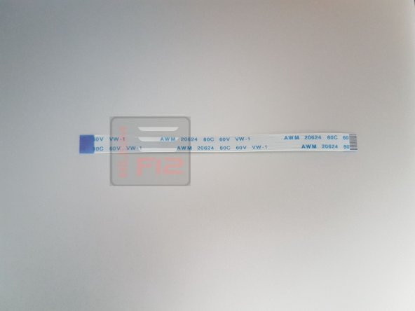 12 Pin 10cm Ters 0.5mm Adımlı Esnek Flex Kablo Awm 20624 80c 60v Şerit Fleks Film ürün görseli 1