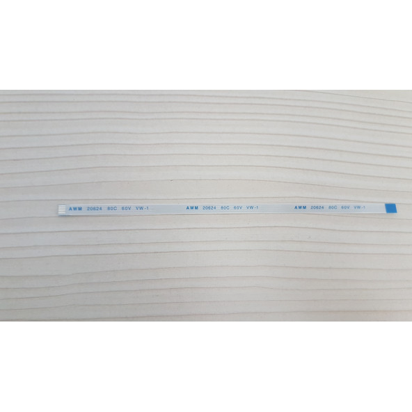 8 Pin 15cm Ters 0.5mm Adımlı Esnek Flex Kablo Awm 20624 80c 60v Şerit Fleks Film ürün görseli 1