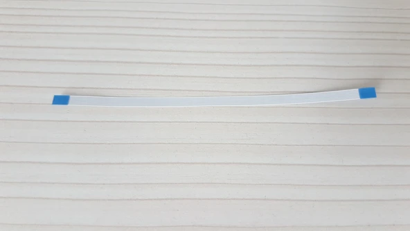 6 Pin 10cm Düz 0.5mm Adımlı Esnek Flex Kablo Awm 20624 80c 60v Şerit Fleks Film ürün görseli 1
