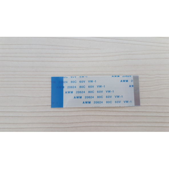 40 Pin 6cm Ters 0.5mm Adımlı Esnek Flex Kablo Awm 20624 80c 60v Şerit Fleks Film ürün görseli 1