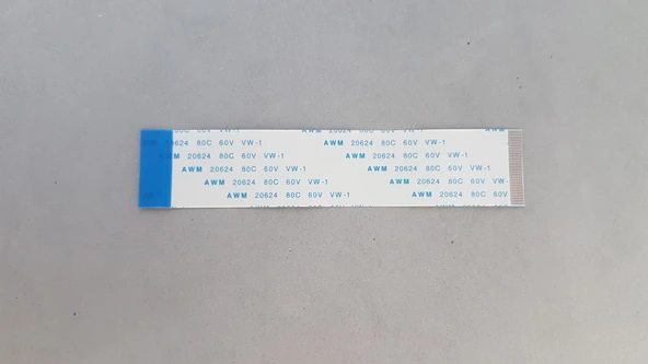 40 Pin 10cm Ters 0.5mm Adımlı Esnek Flex Kablo Awm 20624 80c 60v Şerit Fleks Film ürün görseli 1