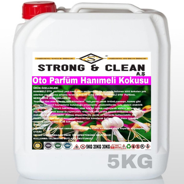 OTO PARFÜM HANIMELİ KOKULU 5KG ürün görseli 1