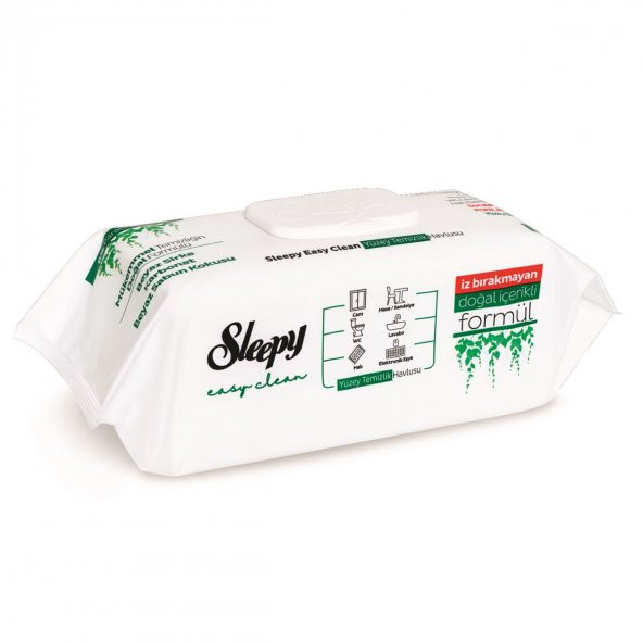 Sleepy Easy Clean Yüzey Temizlik Havlusu 100 Yaprak 3 Paket ürün görseli 1