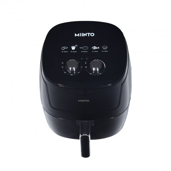 AIRFRYER 5.5lt  Master Cook M5 Black - Resim 2