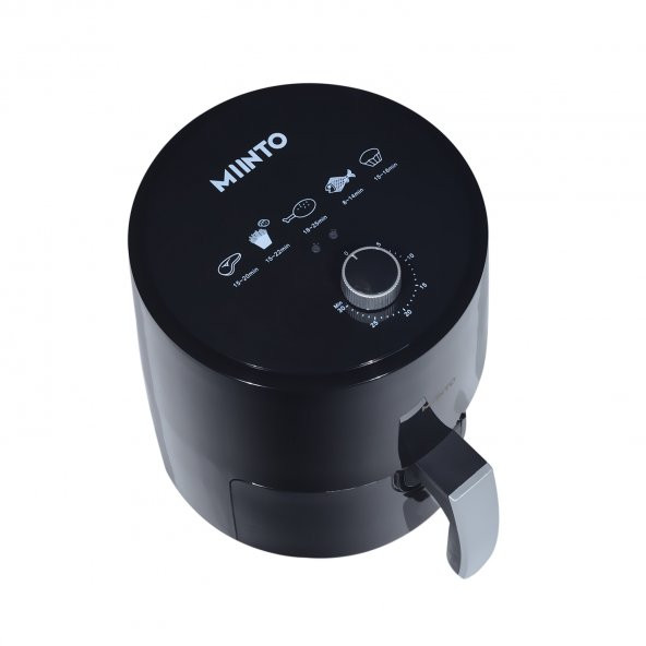 AIRFRYER 3.5lt  Master Cook M3 Black - Resim 4