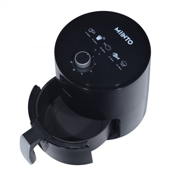 AIRFRYER 3.5lt  Master Cook M3 Black - Resim 5