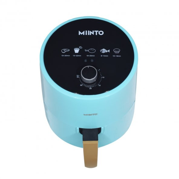 AIRFRYER 3.5lt Master Cook M3 Blue - Resim 2