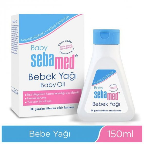 Sebamed Bebek Bakım Yağı 150 ml 2 Adet ürün görseli 1
