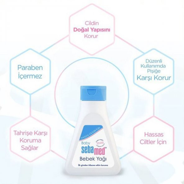 Sebamed Bebek Bakım Yağı 150 ml 2 Adet - Resim 5