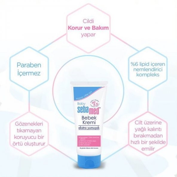 Sebamed Bebek Kremi 200 ml - Resim 5