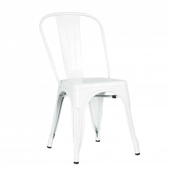 Vitale Tolix Sandalye Beyaz MS.SI129-BYZ - Resim 2