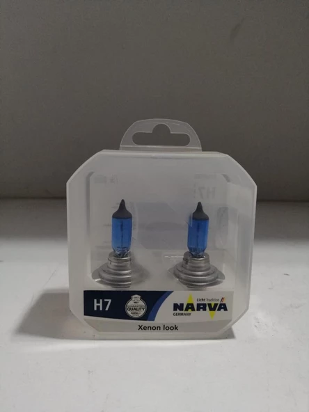 NARVA FAR AMPÜLÜ 12V 55W H7 BEYAZ IŞIK XENON ürün görseli 1