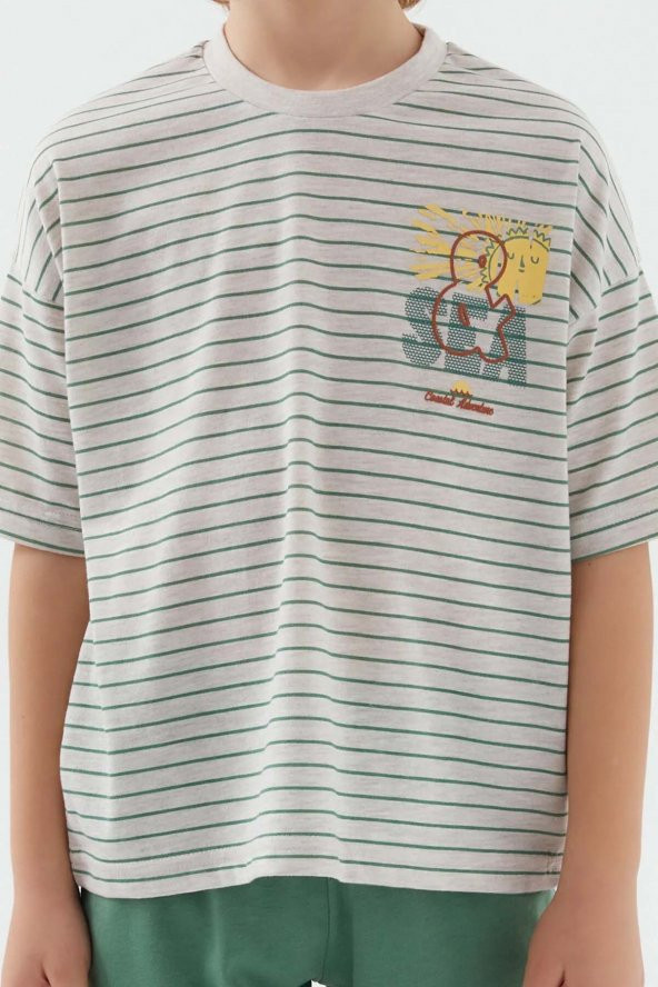 Rolypoly Erkek Çocuk Kısa Kol Bermuda Pijama Takım 3092 ürün görseli 1