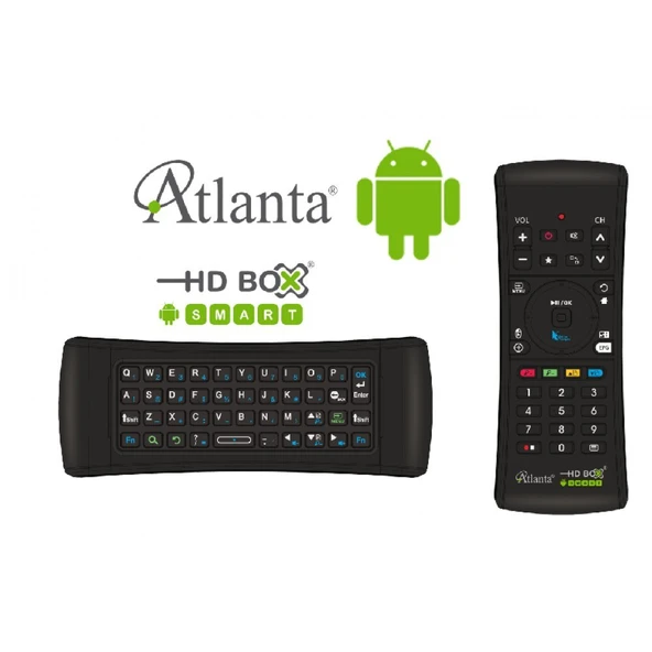 Atlanta Smart Serisi Klavyeli Akıllı Kumanda ürün görseli 1