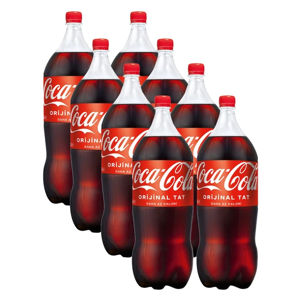 Coca Cola 2,5 Lt x 8 Adet - Resim 2