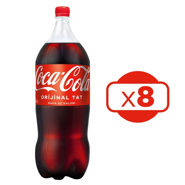 Coca Cola 2,5 Lt x 8 Adet ürün görseli 1