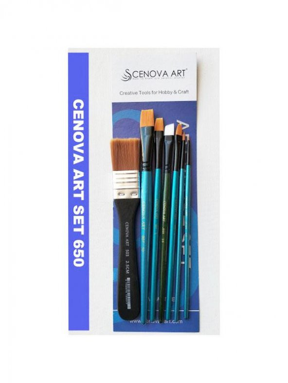 Cenova Art Set 650 Karma 7 li ürün görseli 1