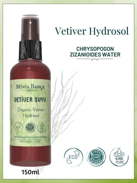 Vetiver Suyu (%100 Doğal Hidrosol) - 150 ml ürün görseli 1