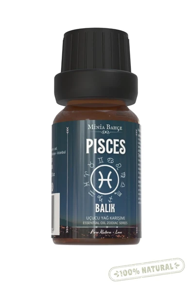 Balık Burcu - Pisces, Uçucu Yağ Karışımı, 10ml ürün görseli 1