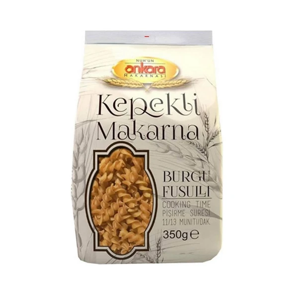 Ankara Makarna Ankara Kepekli Burgu 350 Gr X 4 Adet ANKARA-KEPEKLİ ürün görseli 1