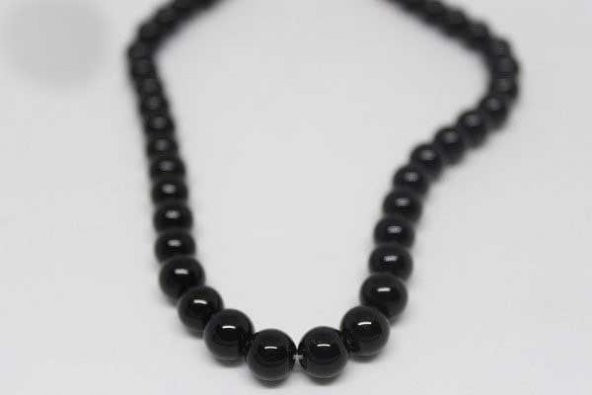 Onix (Oniks) Taşı Parlak 8mm/adet - Resim 4