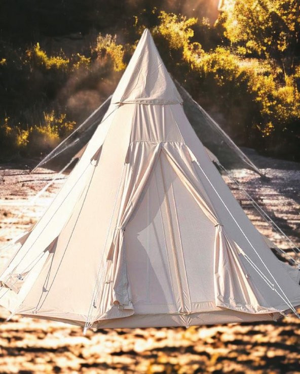 CAMPOUT CALLISTO 4 MT KANVAS ÇADIR - Resim 2