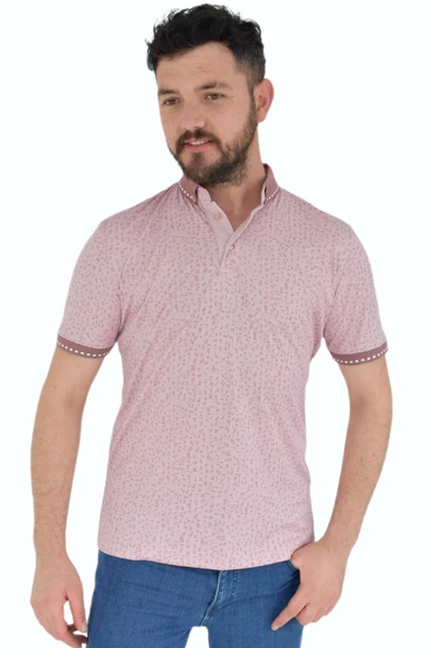 Erkek Polo Yaka Tişört R4230 BGL-ST02780 ürün görseli 1