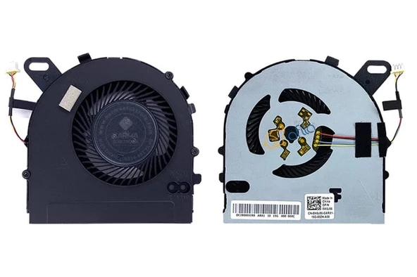 Dell 14-5000, 5468, 14 5568 inspron 15-7000, 7560 7572 Fan 4 pin / FAN582 ürün görseli 1