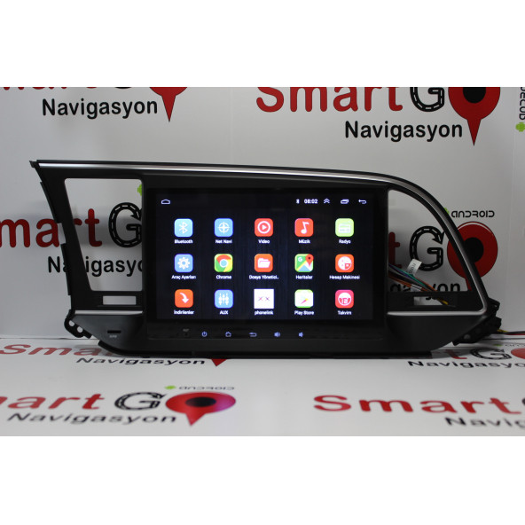 Smartgo Hyundai Elantra 9 inç Android Multimedya - Resim 2