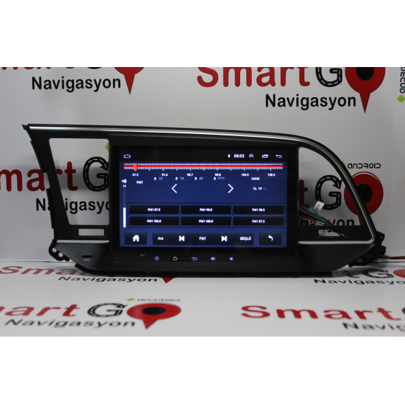 Smartgo Hyundai Elantra 9 inç Android Multimedya - Resim 4