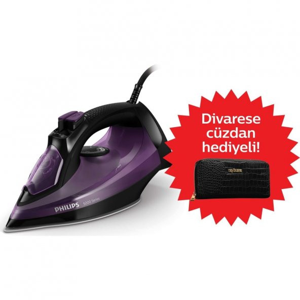 Philips 5000 Series DST5030/80 2400W Buharlı Ütü Cüzdan Hediyeli ürün görseli 1