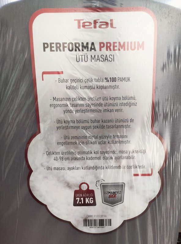 Tefal Performa Premium Ütü Masası - Resim 2