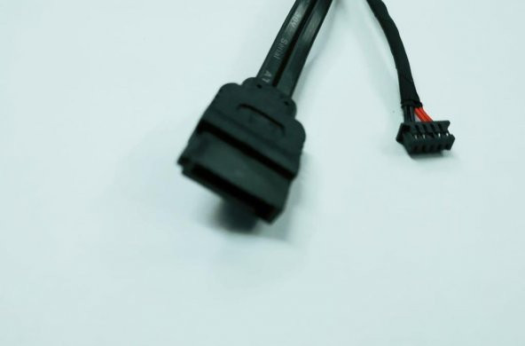 7+15 Pin Power+Data to Sata Data+5 Pin Power Kablo - Resim 4