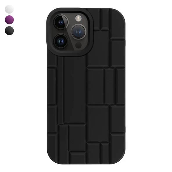 iPhone 13 Pro Max Kılıf Rubicon Desenli Silikon Kapak ürün görseli 1