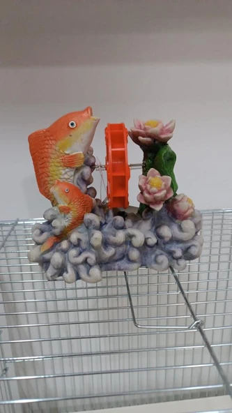 King Değirmen Akvaryum dekor 17.5 X 10 X 15 cm ürün görseli 1