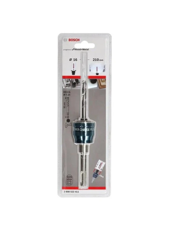Bosch SDS Plus Şaftlı Panç Adaptör HSS-G 7,15x85mm ürün görseli 1
