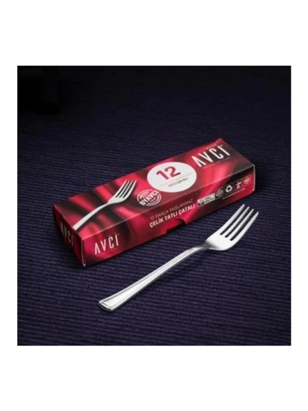 Avcı AVC116 Narin Tatlı Çatalı 12'li ürün görseli 1