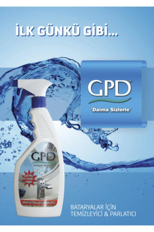 Batarya Armatür Krom Temizleyici Ve Parlatıcı GPD ürün görseli 1