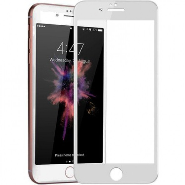 Apple Iphone 7/8 Ekranı Tam Kaplayan 5D Cam Ekran Koruyucu ürün görseli 1