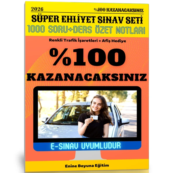 Süper Ehliyet Sınav Seti ürün görseli 1